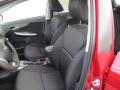 Front Seat of 2013 Corolla S