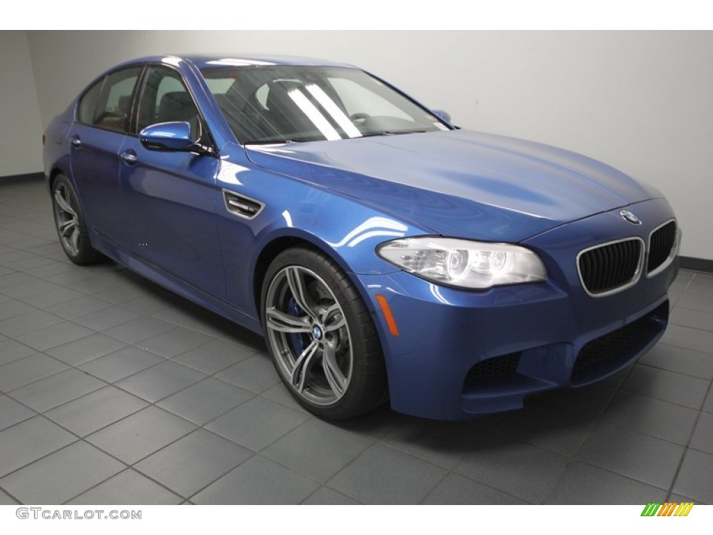 Monte Carlo Blue Metallic 2013 BMW M5 Sedan Exterior Photo #76195201