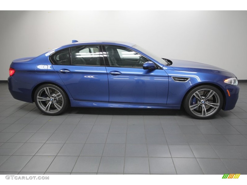 Monte Carlo Blue Metallic 2013 BMW M5 Sedan Exterior Photo #76195208