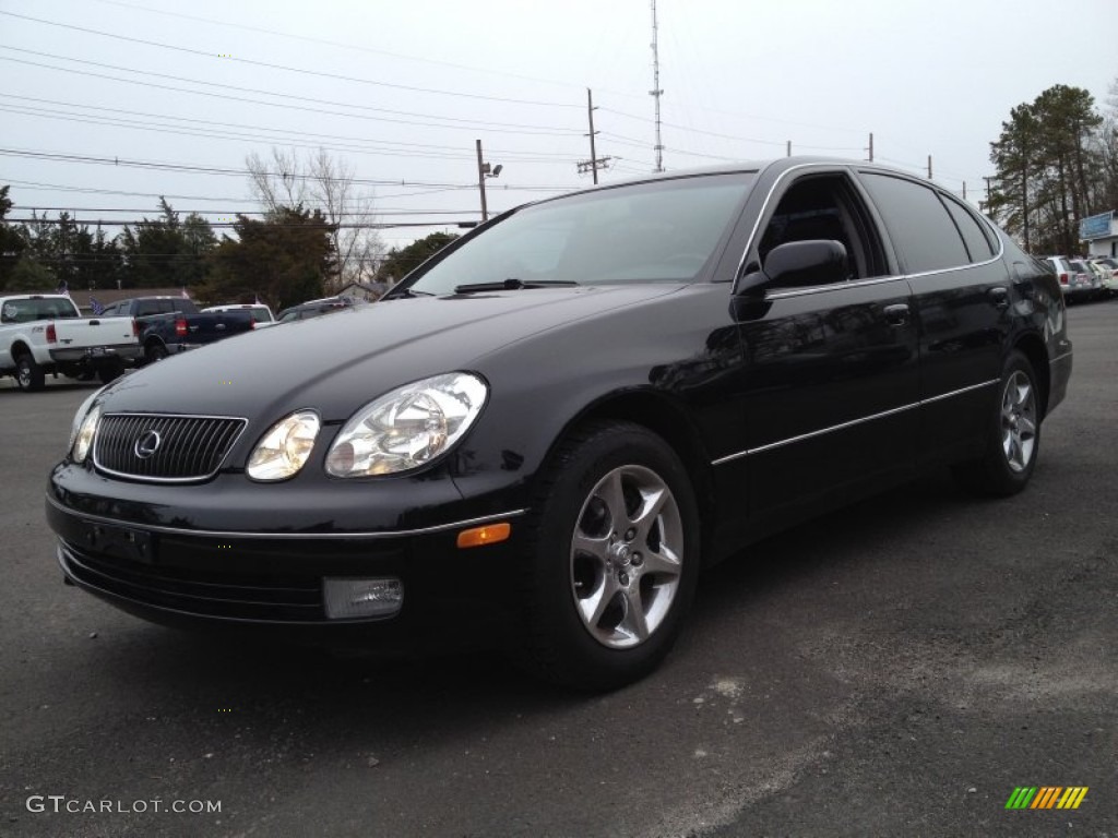 Black Onyx 2002 Lexus GS 300 Exterior Photo #76195226