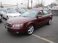 2007 Dark Cherry Red Hyundai Sonata SE V6  photo #2