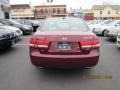 2007 Dark Cherry Red Hyundai Sonata SE V6  photo #4