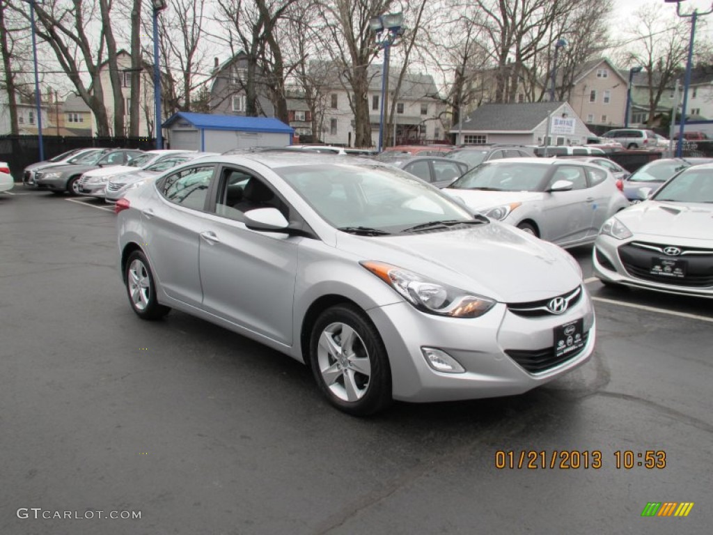 2012 Elantra GLS - Silver / Gray photo #2