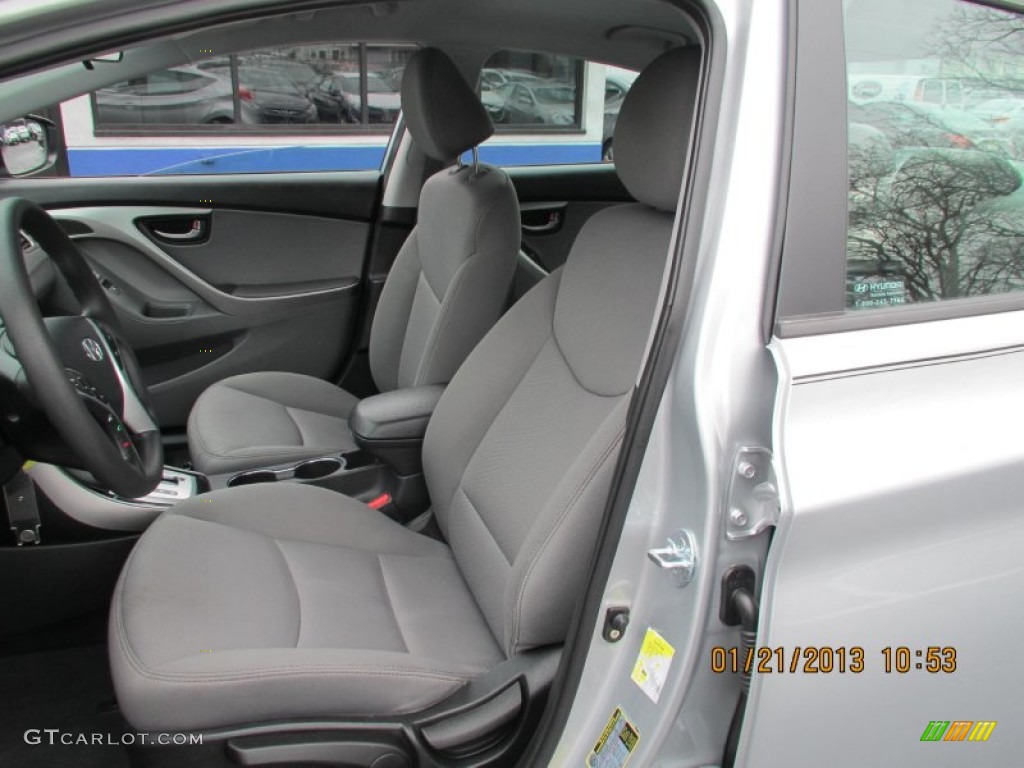 2012 Elantra GLS - Silver / Gray photo #6