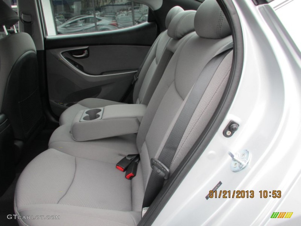 2012 Elantra GLS - Silver / Gray photo #7