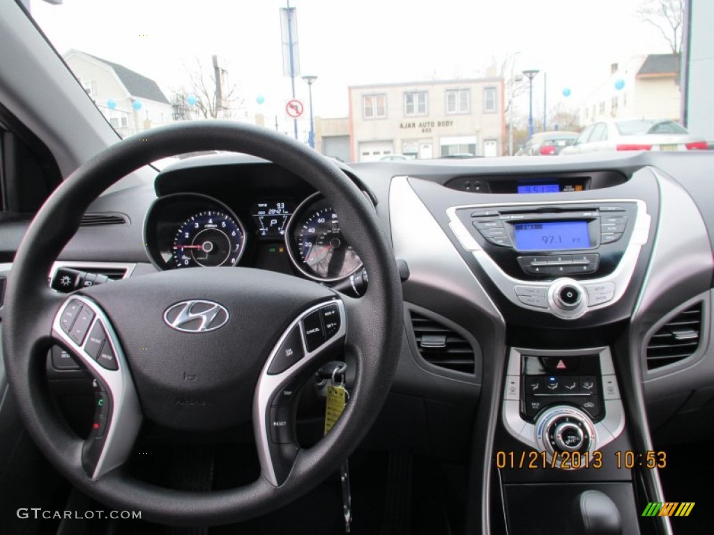 2012 Elantra GLS - Silver / Gray photo #8
