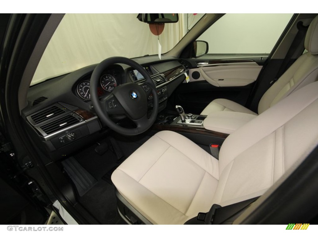Oyster Interior 2013 BMW X5 xDrive 35i Premium Photo #76196291