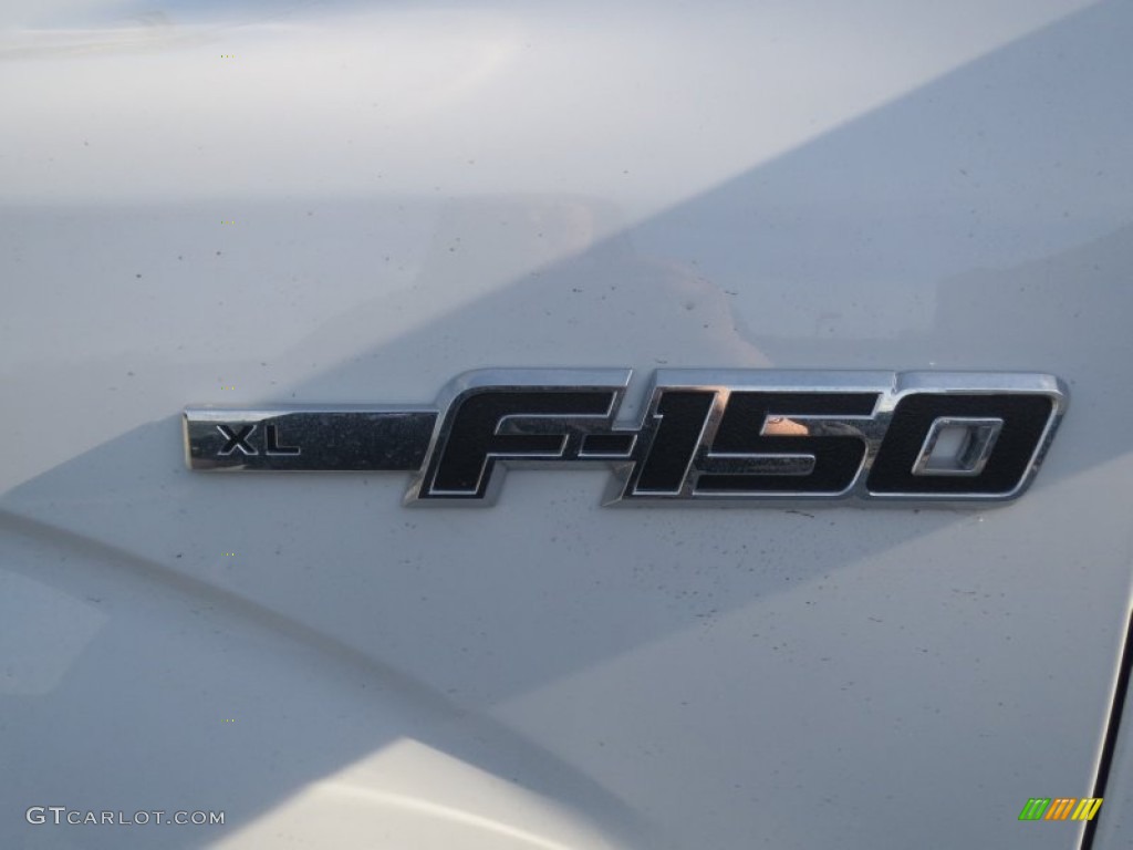 2013 F150 XL Regular Cab - Oxford White / Steel Gray photo #11