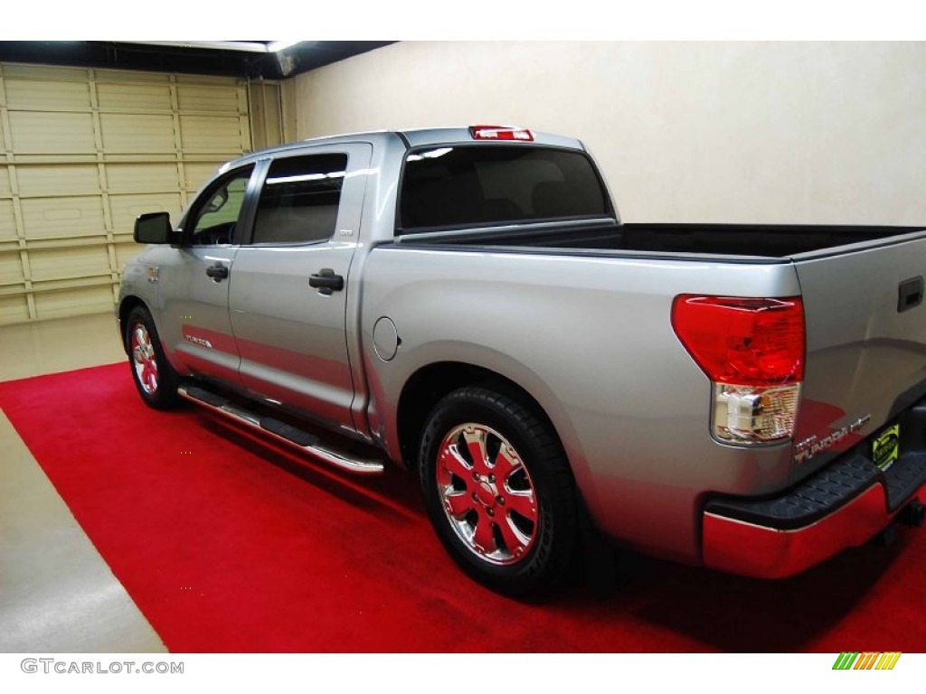 2010 Tundra SR5 CrewMax - Silver Sky Metallic / Black photo #4