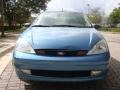 2001 Light Sapphire Blue Metallic Ford Focus SE Sedan  photo #2