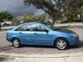 2001 Light Sapphire Blue Metallic Ford Focus SE Sedan  photo #4