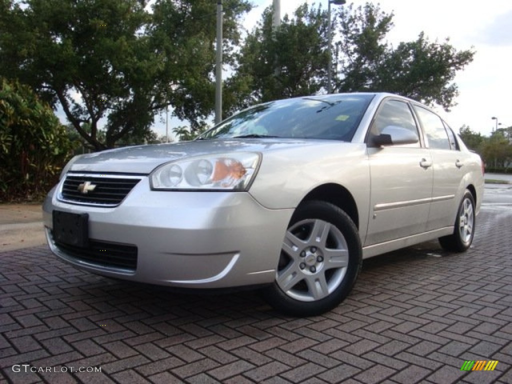 Silverstone Metallic 2006 Chevrolet Malibu LT V6 Sedan Exterior Photo #76197586
