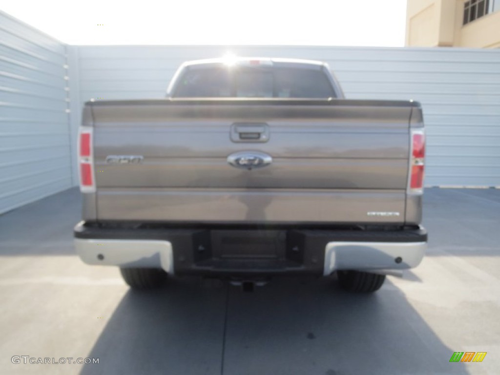 2013 F150 Lariat SuperCrew - Sterling Gray Metallic / Black photo #4