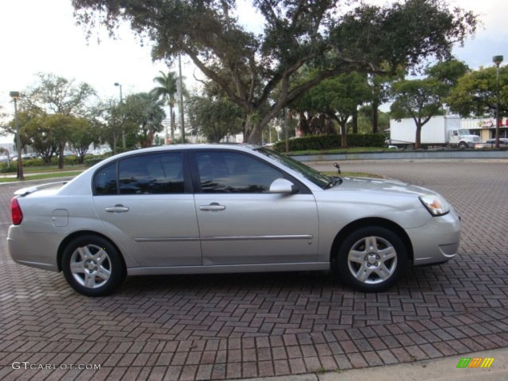 Silverstone Metallic 2006 Chevrolet Malibu LT V6 Sedan Exterior Photo #76198292