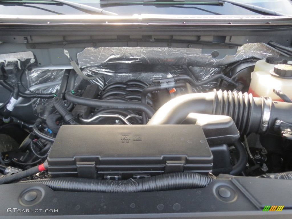 2013 F150 Lariat SuperCrew - Sterling Gray Metallic / Black photo #18