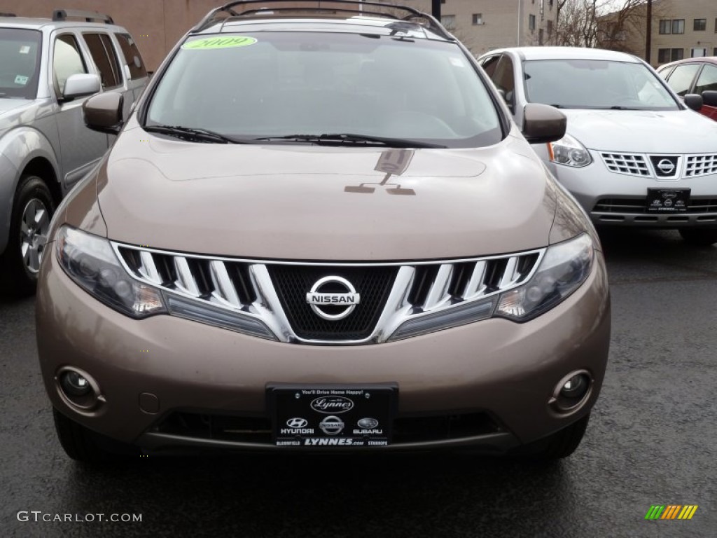 2009 Murano SL AWD - Tinted Bronze Metallic / Black photo #1