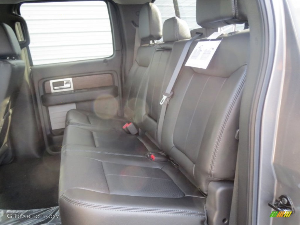 2013 F150 Lariat SuperCrew - Sterling Gray Metallic / Black photo #21