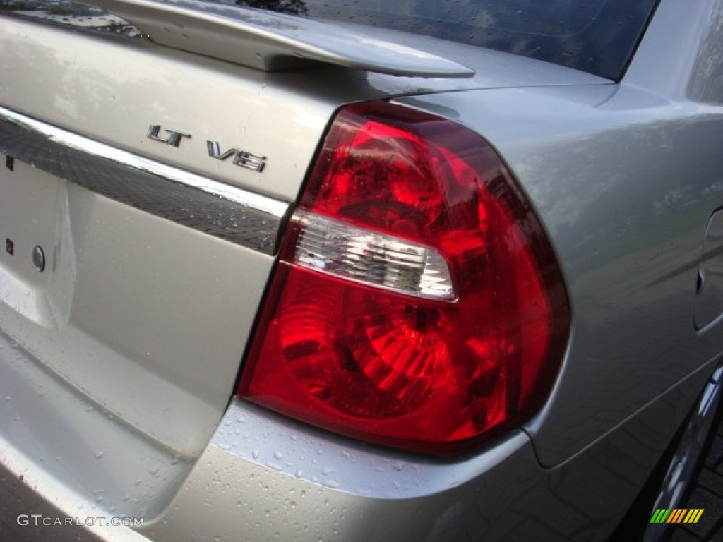 2006 Malibu LT V6 Sedan - Silverstone Metallic / Titanium Gray photo #12