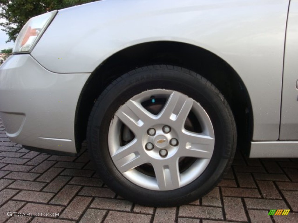 2006 Malibu LT V6 Sedan - Silverstone Metallic / Titanium Gray photo #15