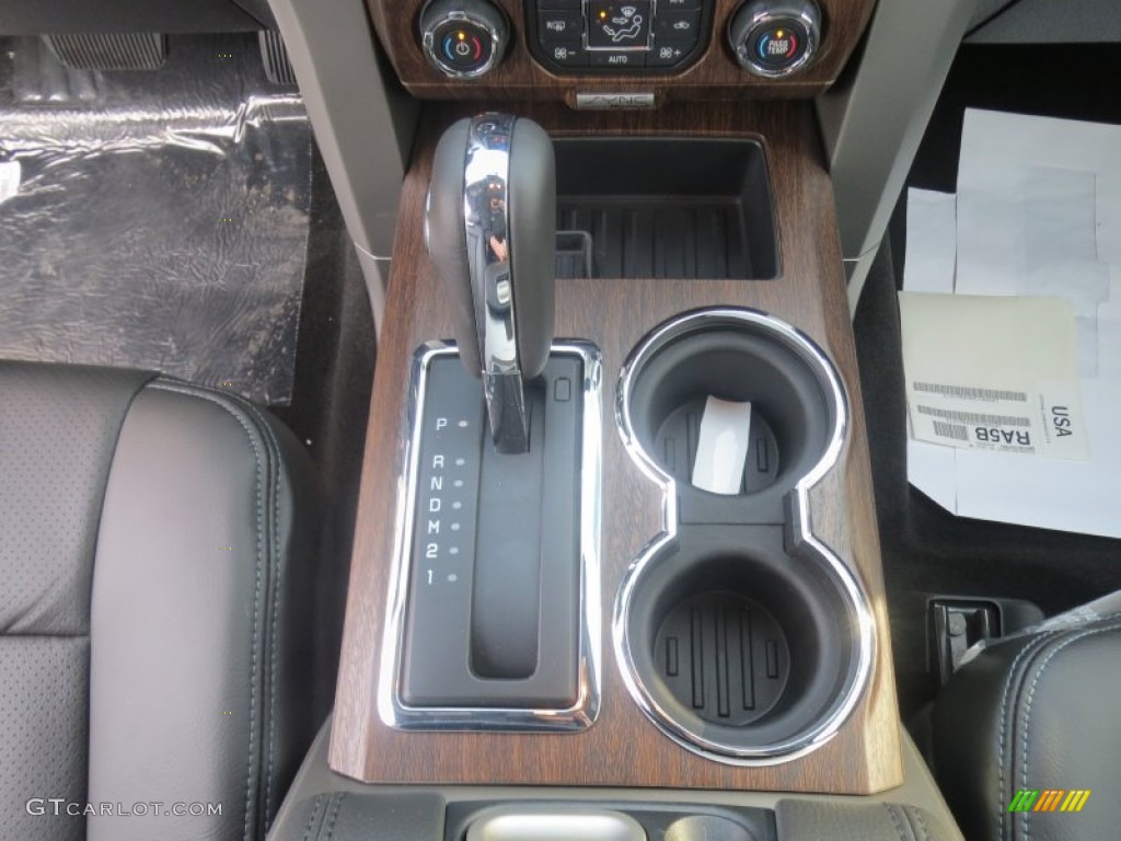 2013 F150 Lariat SuperCrew - Sterling Gray Metallic / Black photo #32