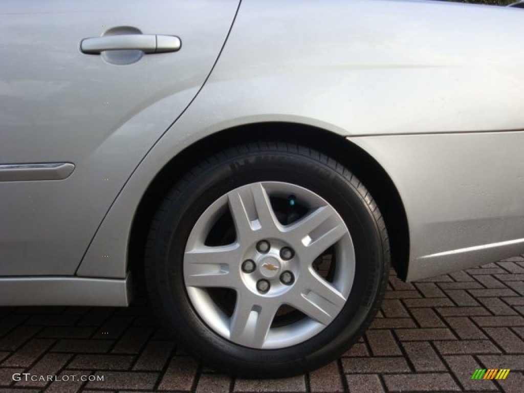 2006 Malibu LT V6 Sedan - Silverstone Metallic / Titanium Gray photo #16