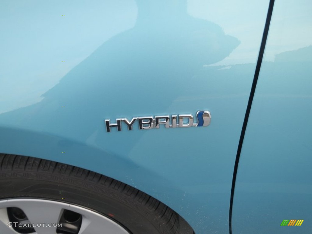 2012 Toyota Prius c Hybrid One Gray Door Panel Photo #76198943