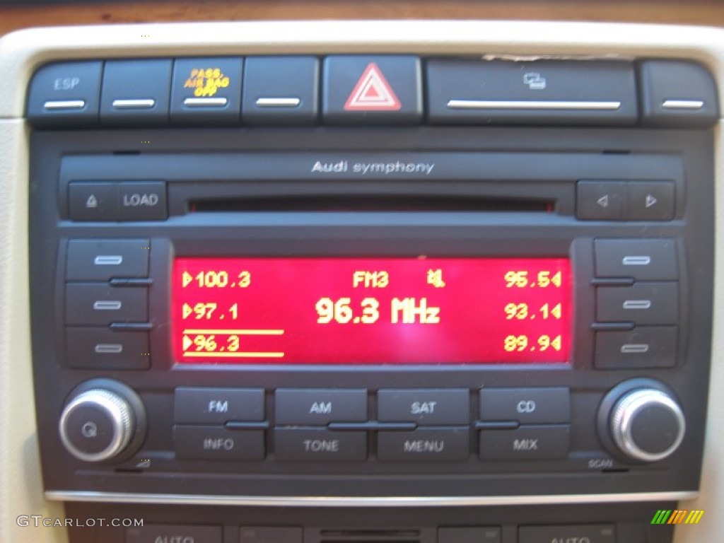 2007 Audi A4 2.0T Sedan Audio System Photo #76199558