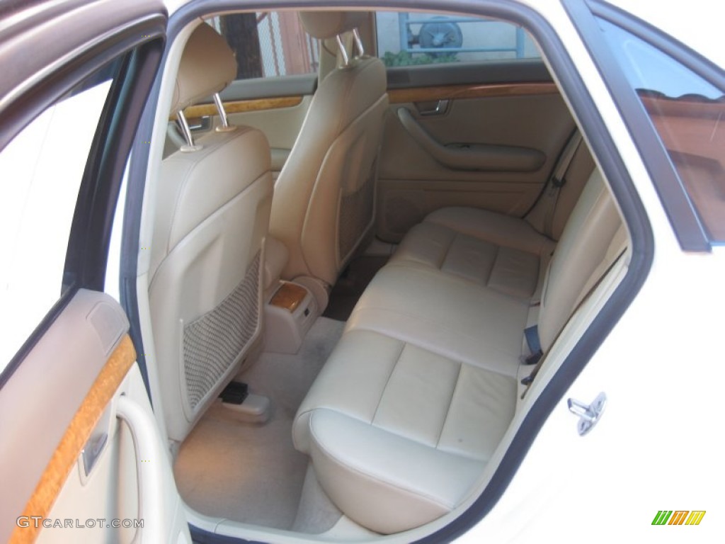 2007 Audi A4 2.0T Sedan Rear Seat Photo #76199623