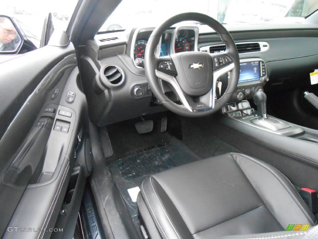 Black Interior 2013 Chevrolet Camaro SS/RS Coupe Photo #76199894