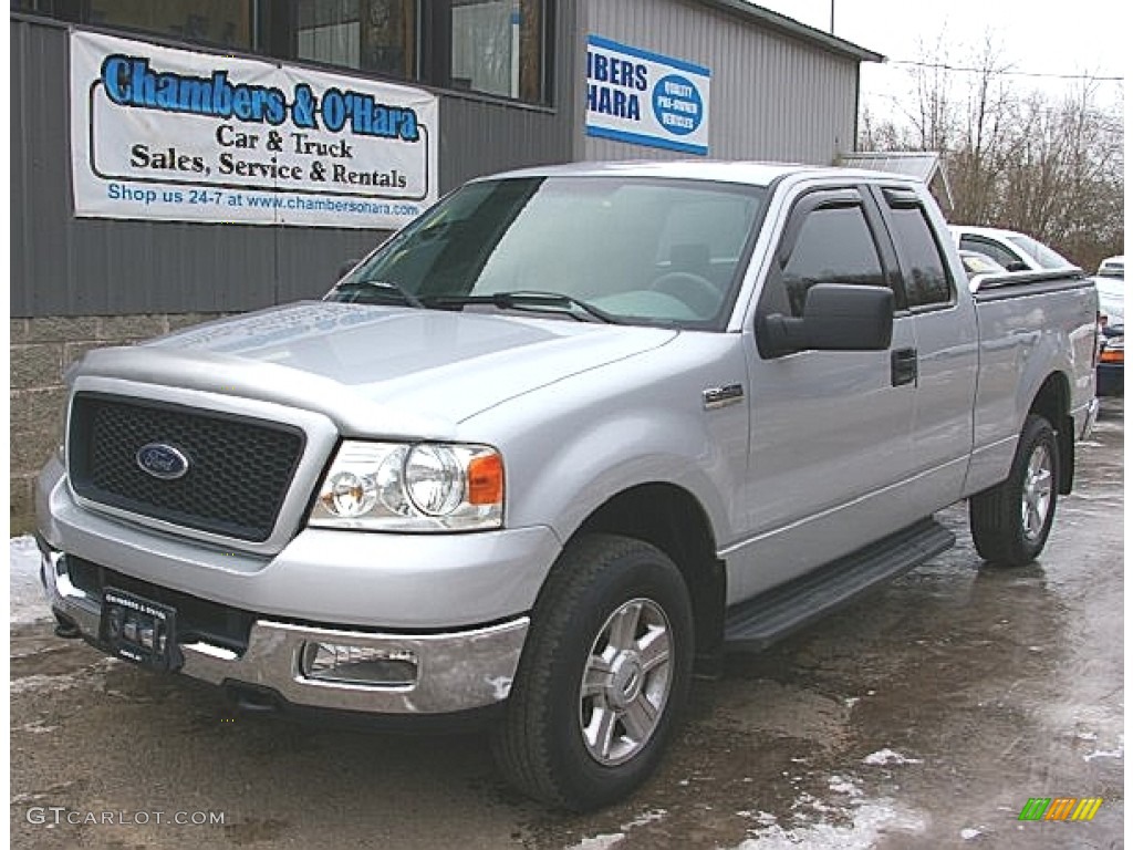 Silver Metallic Ford F150