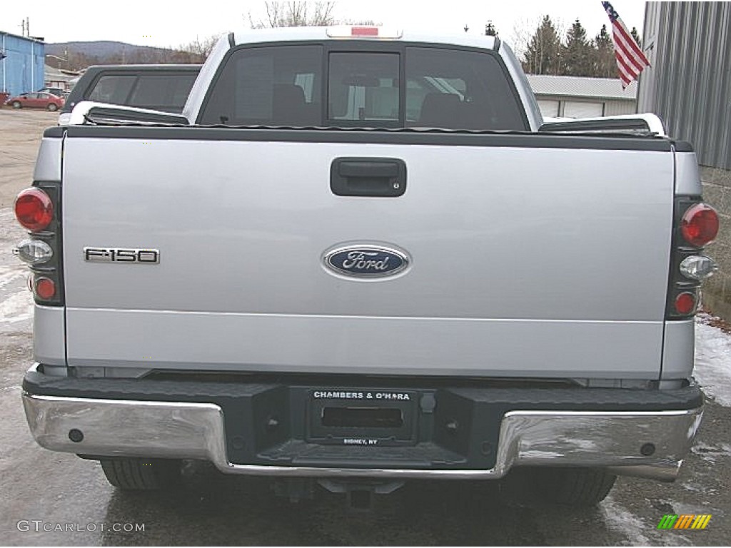 2004 F150 XLT SuperCab 4x4 - Silver Metallic / Medium/Dark Flint photo #8