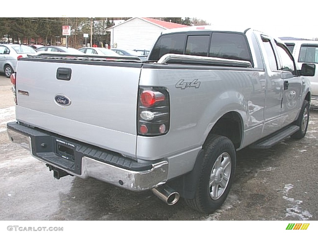 2004 F150 XLT SuperCab 4x4 - Silver Metallic / Medium/Dark Flint photo #10