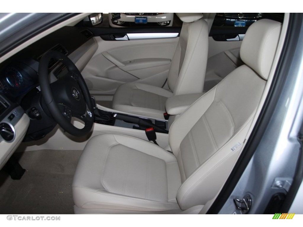 Cornsilk Beige Interior 2013 Volkswagen Passat TDI SE Photo #76203062