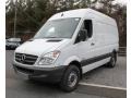 Front 3/4 View of 2013 Sprinter 2500 High Roof Cargo Van