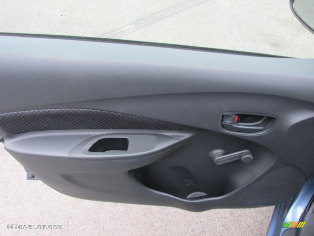 2008 Toyota Yaris Sedan Dark Charcoal Door Panel Photo #76203566