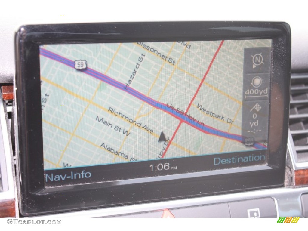 2009 A8 4.2 quattro - Oyster Grey Metallic / Black Valcona Leather photo #25