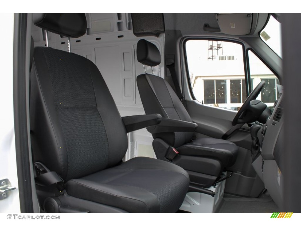 2013 Mercedes-Benz Sprinter 2500 High Roof Cargo Van Front Seat Photo #76203665