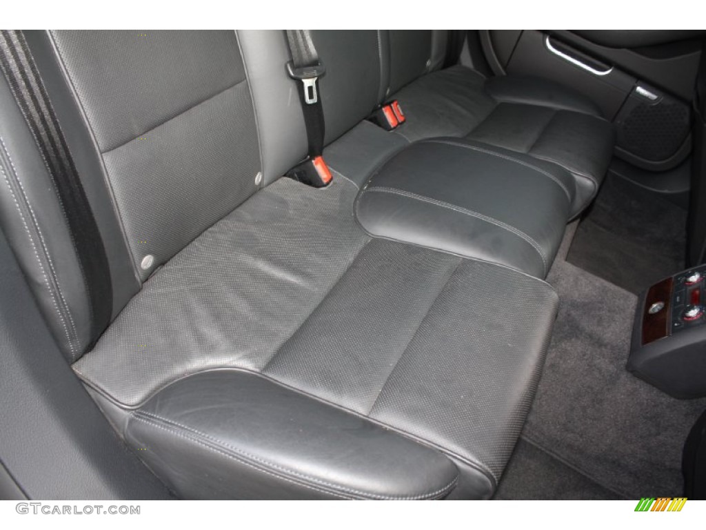 2009 A8 4.2 quattro - Oyster Grey Metallic / Black Valcona Leather photo #37