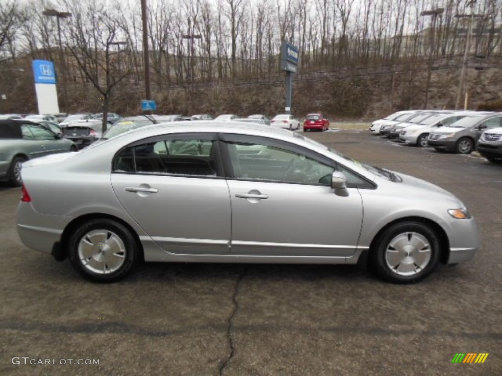 Alabaster Silver Metallic 2008 Honda Civic Hybrid Sedan Exterior Photo #76204628