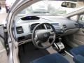 Blue 2008 Honda Civic Hybrid Sedan Dashboard