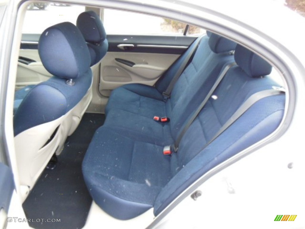 2008 Honda Civic Hybrid Sedan Rear Seat Photo #76204703