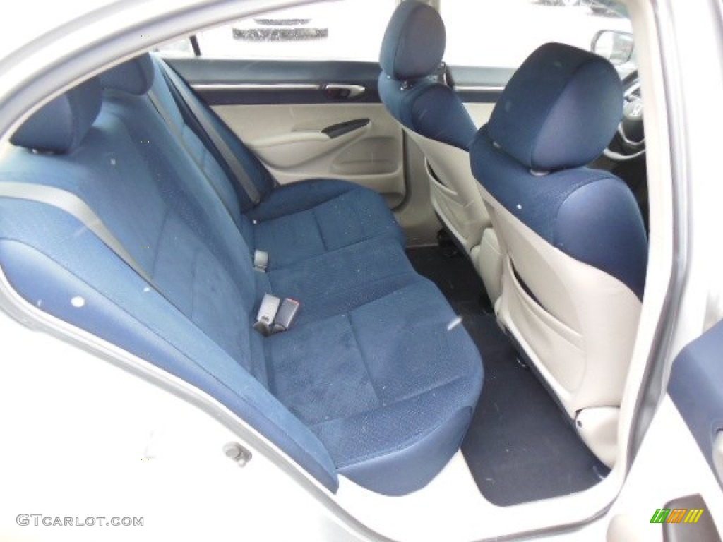 Blue Interior 2008 Honda Civic Hybrid Sedan Photo #76204721