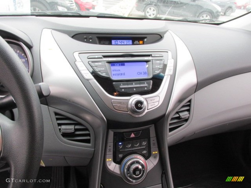 2013 Elantra Coupe GS - Titanium Gray Metallic / Gray photo #8