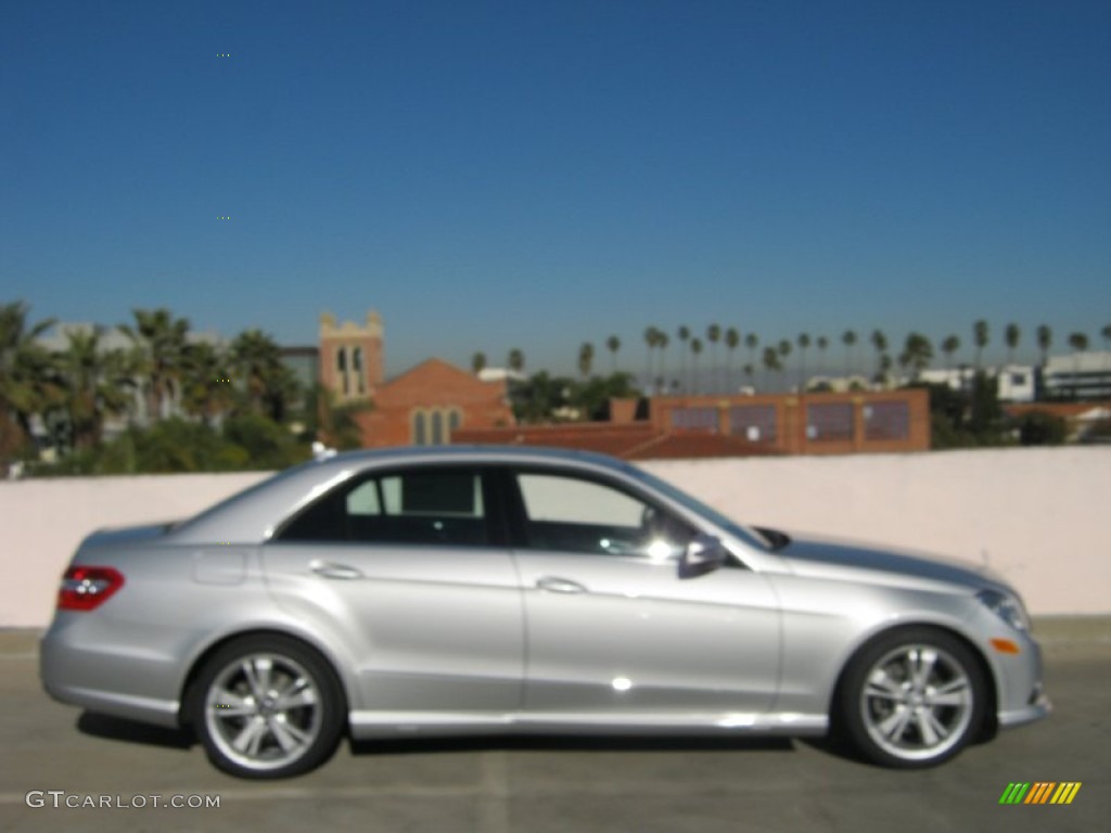 2013 E 350 Sedan - Iridium Silver Metallic / Black photo #3