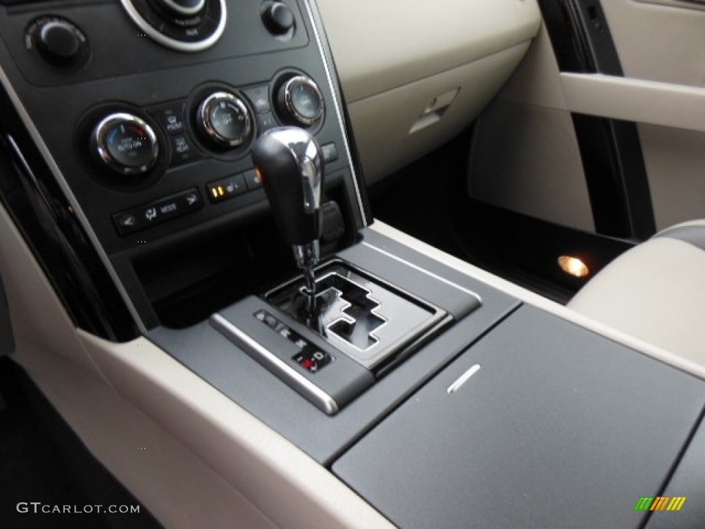2011 CX-9 Touring AWD - Crystal White Pearl Mica / Sand photo #21