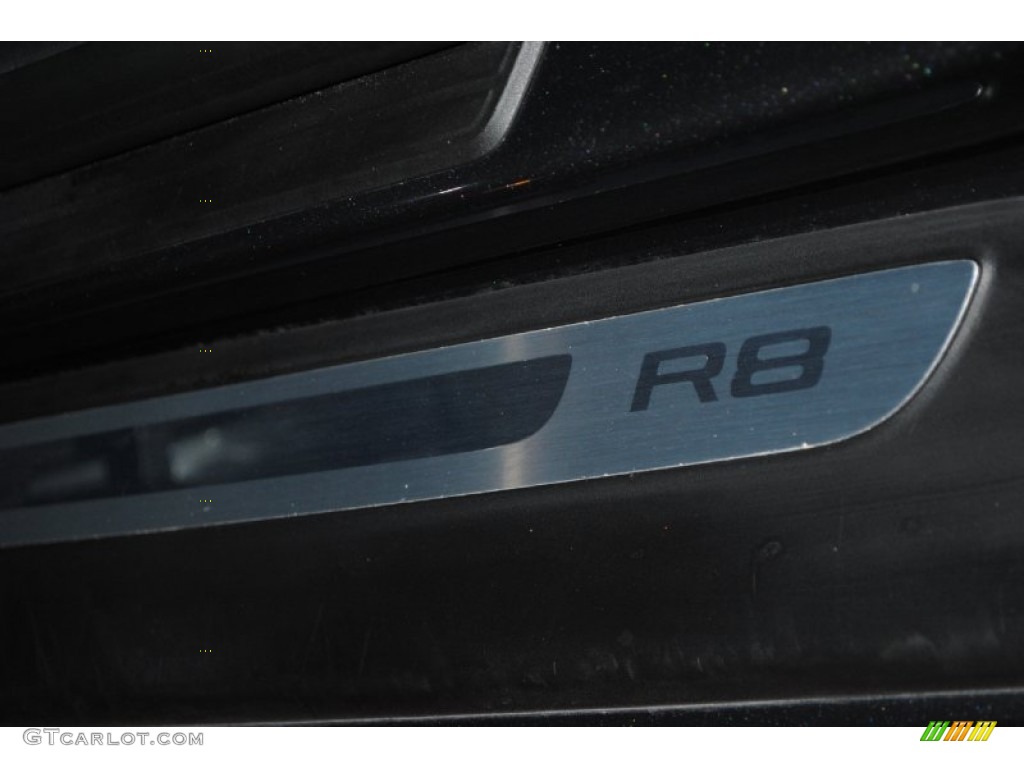 2009 R8 4.2 FSI quattro - Daytona Grey Pearl Effect / Fine Nappa Black Leather photo #18