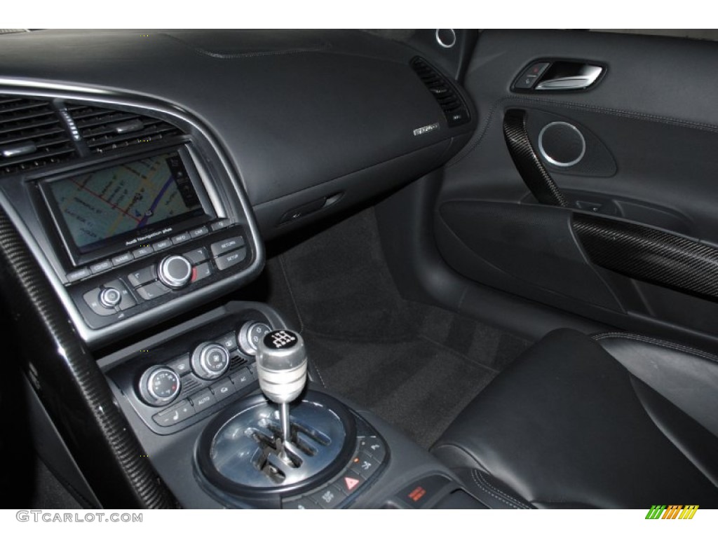 2009 R8 4.2 FSI quattro - Daytona Grey Pearl Effect / Fine Nappa Black Leather photo #20