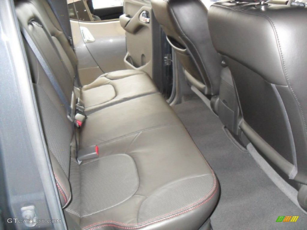 2010 Nissan Frontier Pro-4X Crew Cab 4x4 Rear Seat Photos