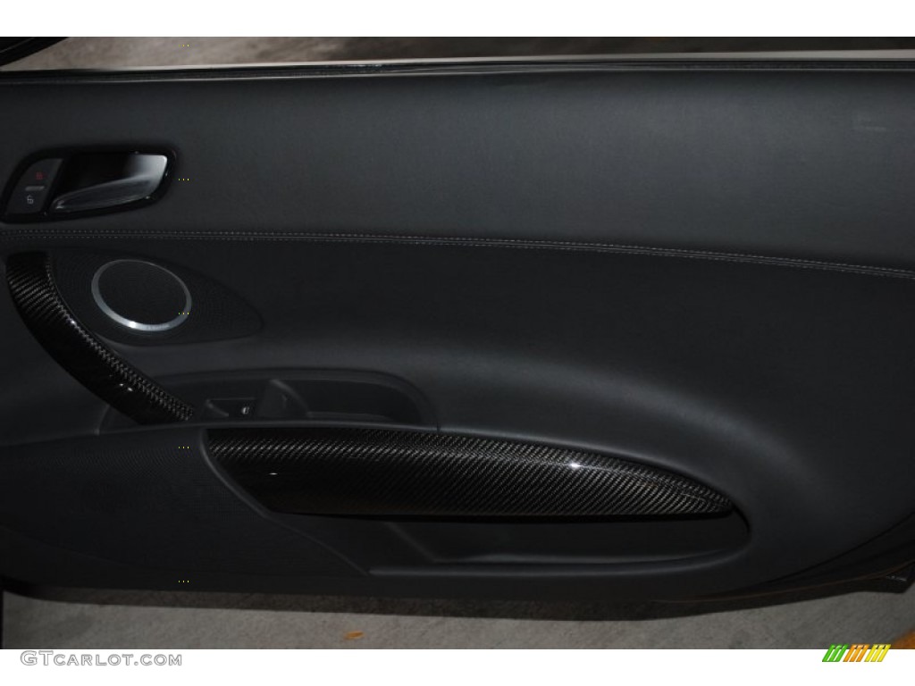 2009 R8 4.2 FSI quattro - Daytona Grey Pearl Effect / Fine Nappa Black Leather photo #41