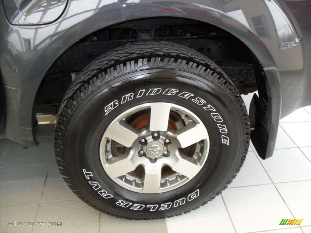 2010 Nissan Frontier Pro-4X Crew Cab 4x4 Wheel Photo #76207533